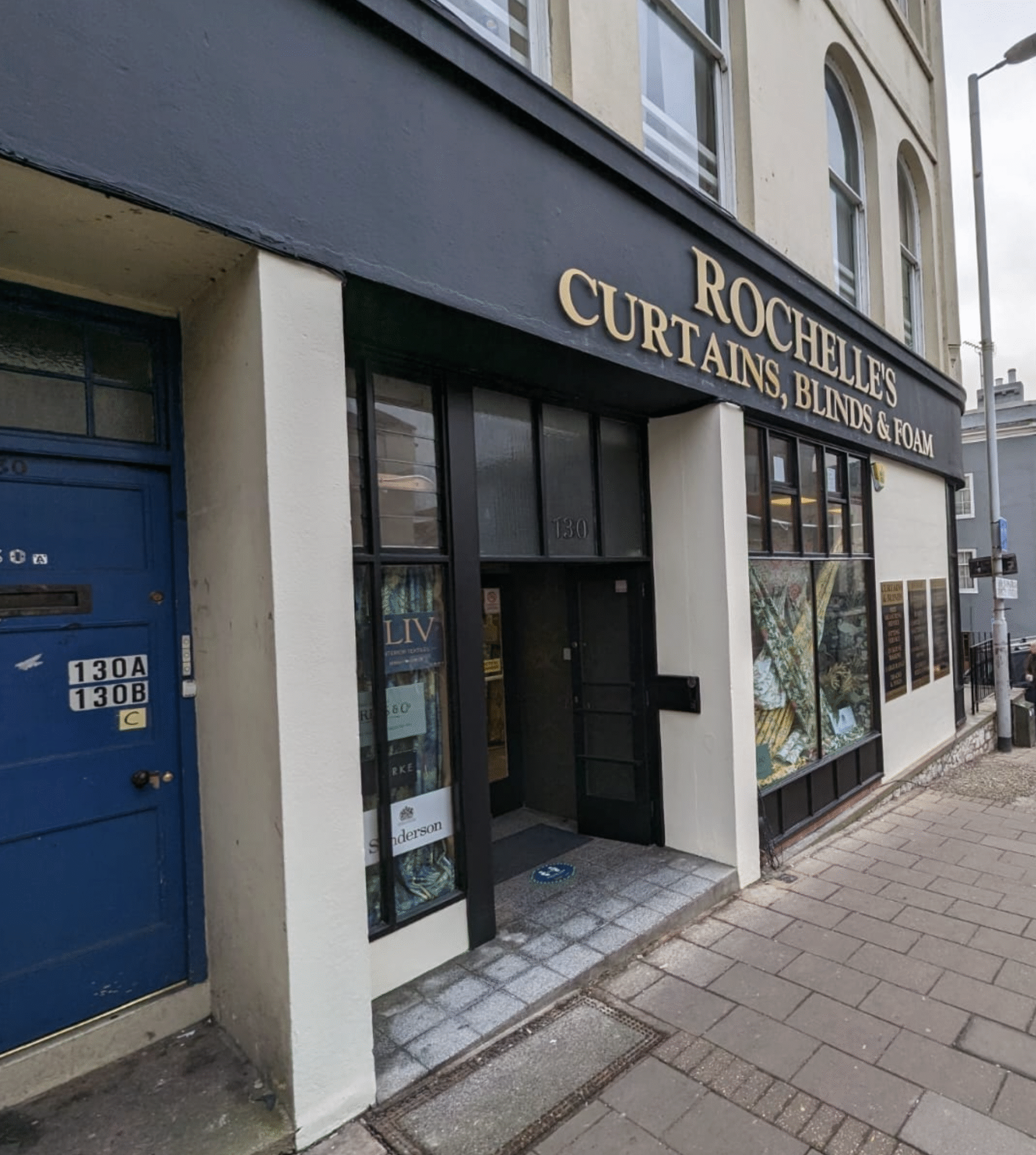 Freshly painted exterior of a shop after professional commercial redecoration in Exeter
